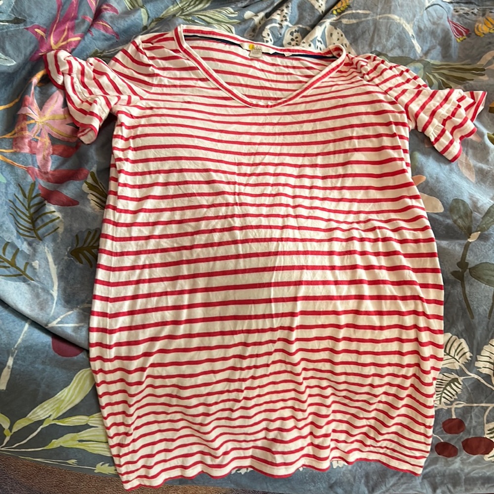 Cute Boden Striped t-shirt dress